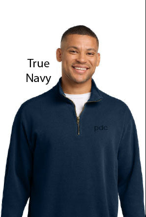 2026 Men's Navy 3/4 Zip
